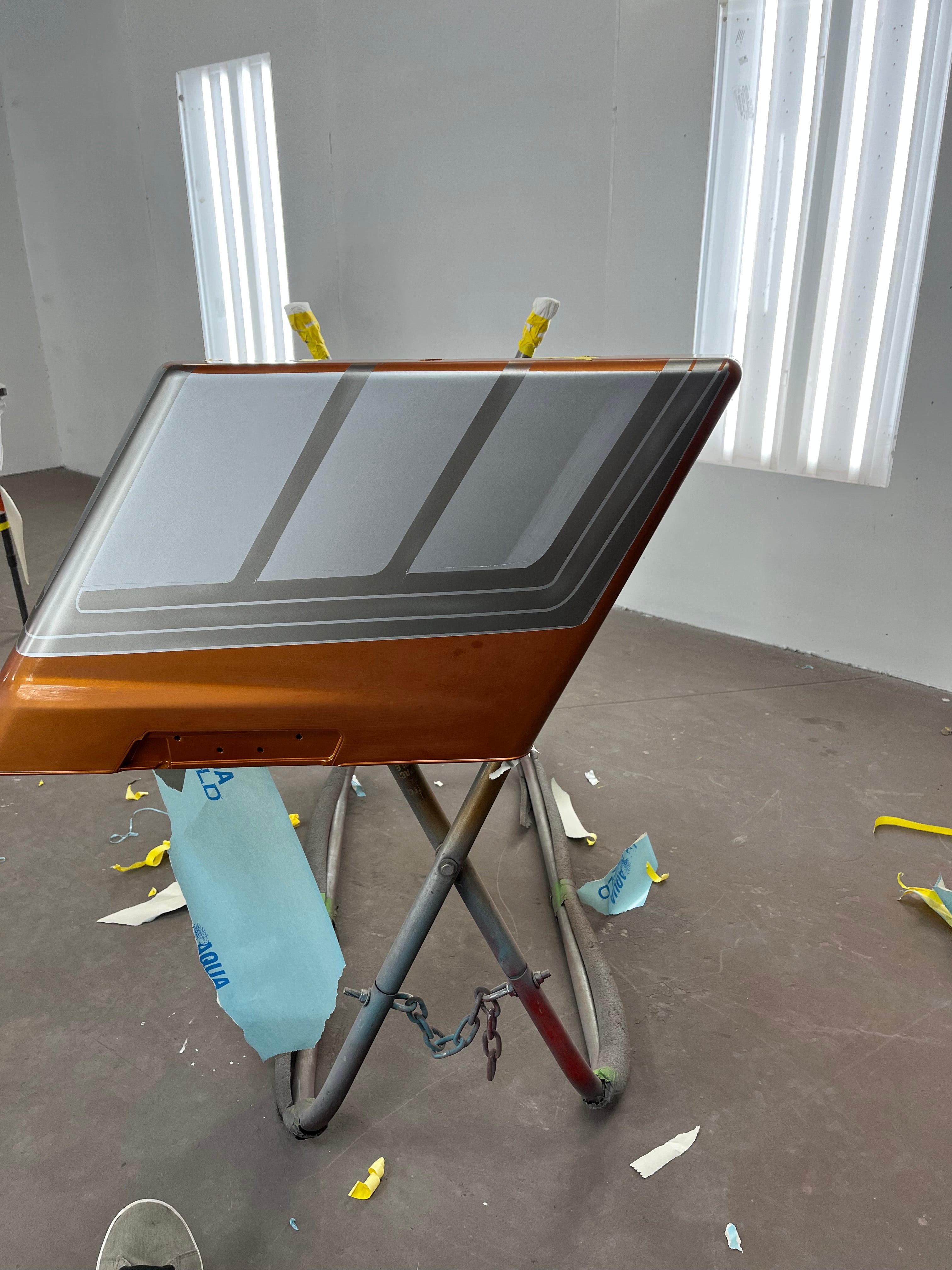custom air brushing paint work or metal fabrication