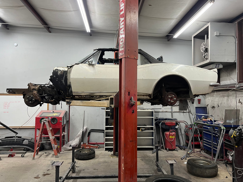 Frame descaling and refinishing